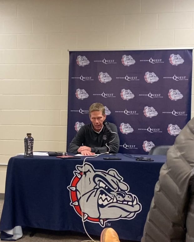 Gonzaga head coach Mark Few discusses his team's win over Northern Illinois